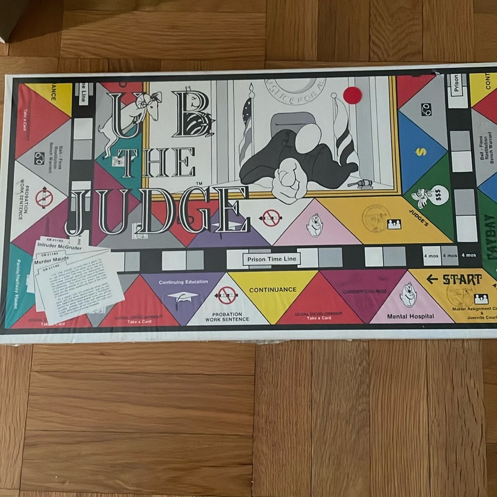 U B The Judge Game - A Crime and Punishment Game NEW